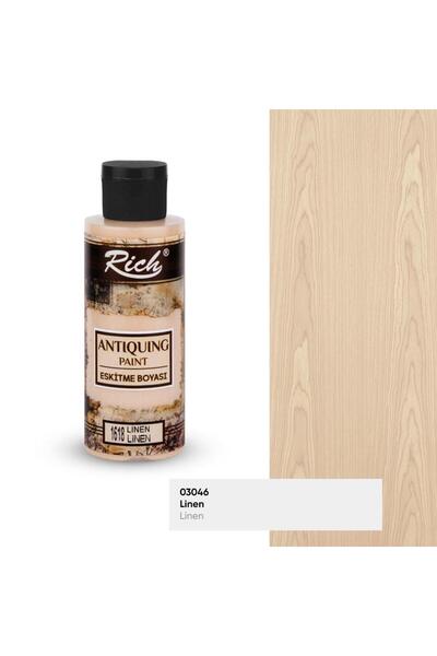 Rich ANTİK ESKİTME BOYASI 120CC LINEN 1618