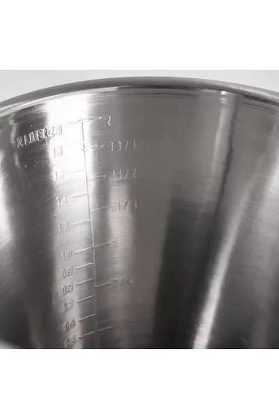Stalgast Cana gradata din inox, 2 litri