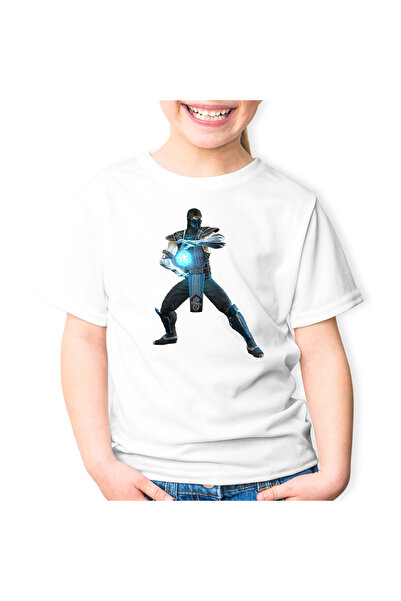 OEM Tricou copii Mortal Kombat Blue Magic Gamer World