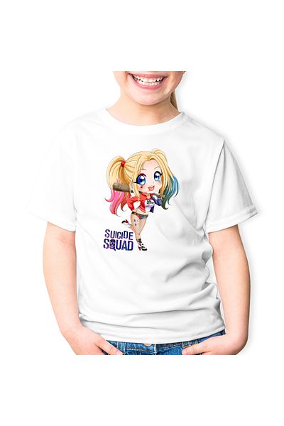 OEM Tricou copii Joker Suicide Squad GTA Vaduva Neagra Gang