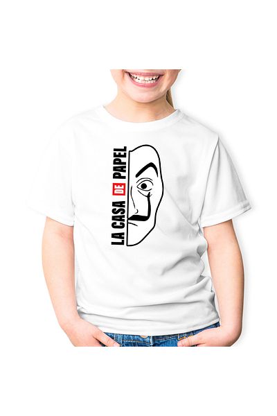 OEM Tricou copii La Casa de Papel Mask Love Gift