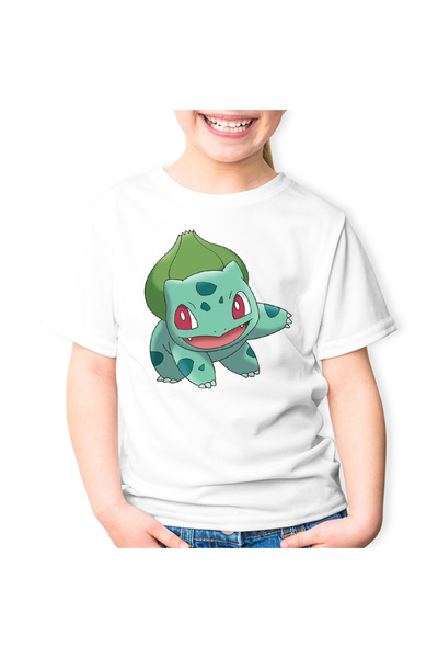 OEM Tricou copii Bulbasaur Pokemon Minecraft