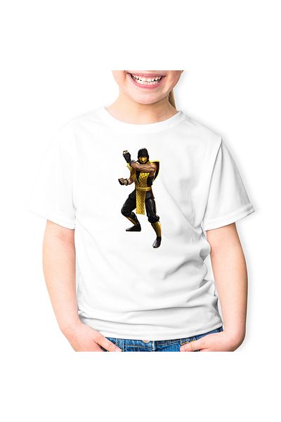 OEM Tricou copii Mortal Kombat Reptile Kung Fu Lupte Arena