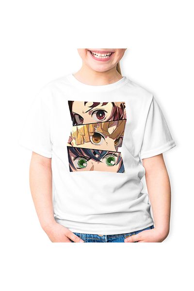 OEM Tricou copii Demon Slayer Priviri Gingase Kimetsu no Yaiba