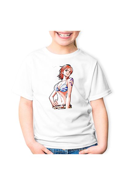 OEM Tricou copii One Piece Nami Cat Burglar Eiichiro Oda