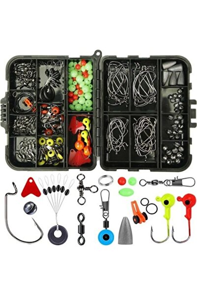 OEM Set de accesorii pentru pescuit, 205 piese, multicolor