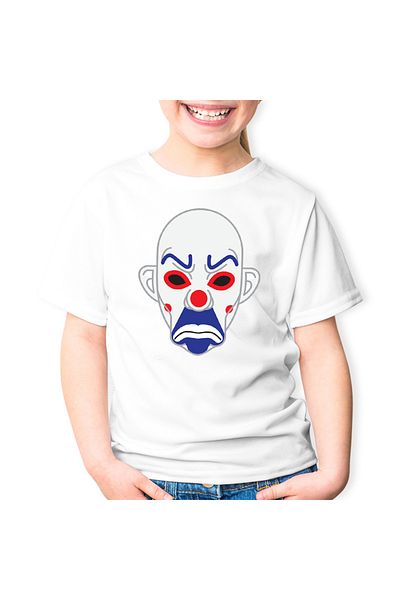 OEM Tricou copii Joker Mask Horror Rebel Hacker Fortnite