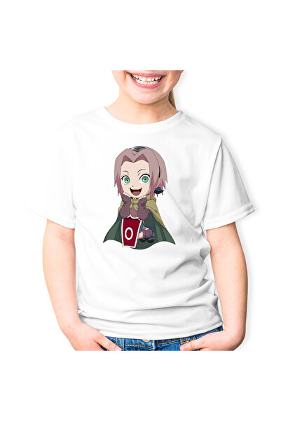 OEM Tricou copii Naruto Sakura Haruno Ninja Girl Anime