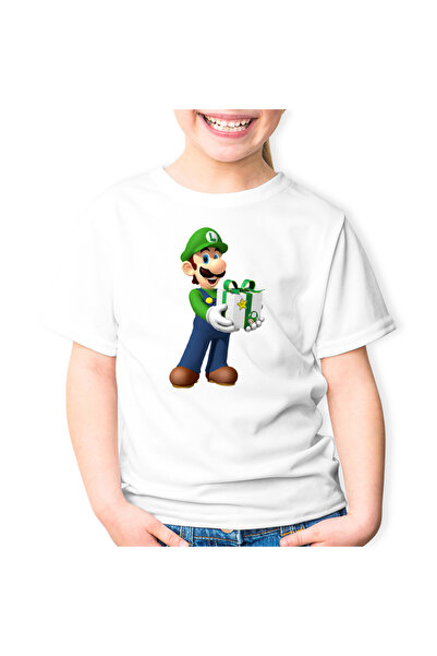 OEM Παιδικό μπλουζάκι Super Mario Bros Luigi Odyssey