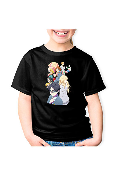 OEM Tricou copii Your Lie in April Kaori Kousei Tsubaki Sawabe