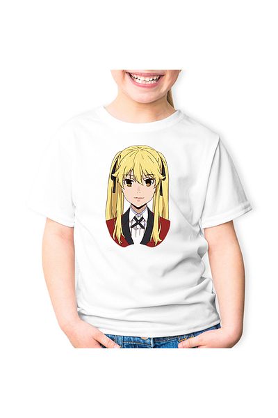 OEM Tricou copii Kakegurui Runa Yomozuki Fan Art Anime