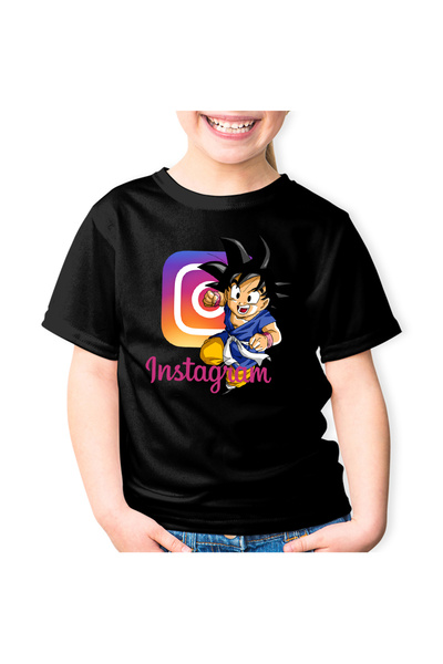 OEM Tricou copii Insta Boy Dragon Ball Z Son Goku Instagram Creator