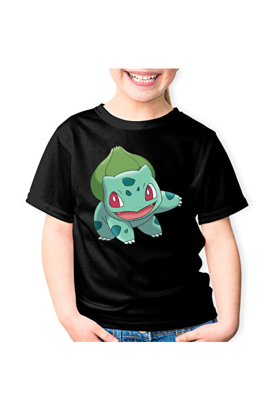 OEM Tricou copii Bulbasaur Pokemon Minecraft