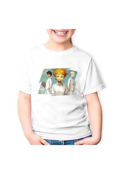 OEM Tricou copii The Promised Neverland Emma Norman Ray Anime