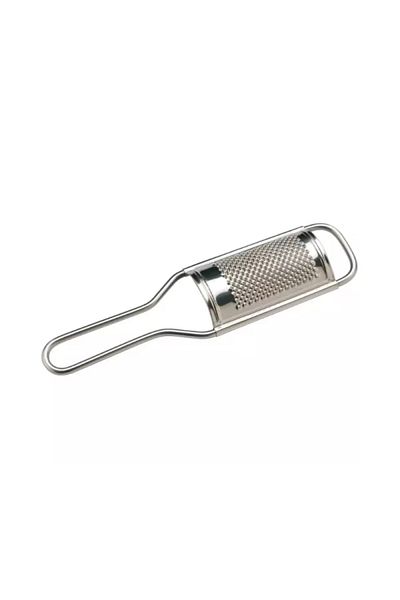 Lacor Semicircular stainless steel grater with fine grating surface, 23x6 cm