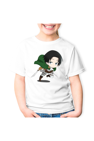 OEM Tricou copii Captain Levi Attack on TItan AOT Anime Manga