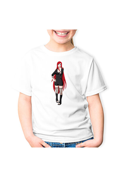 OEM Tricou copii Naruto Uzumaki Kushina Anime Girl Manga