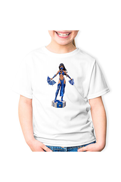 OEM Tricou copii Mortal Kombat Kitana Mileena Evantai Video Player