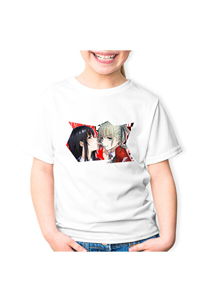 OEM Tricou copii Kakegurui Runa Yumeko Poker Anime
