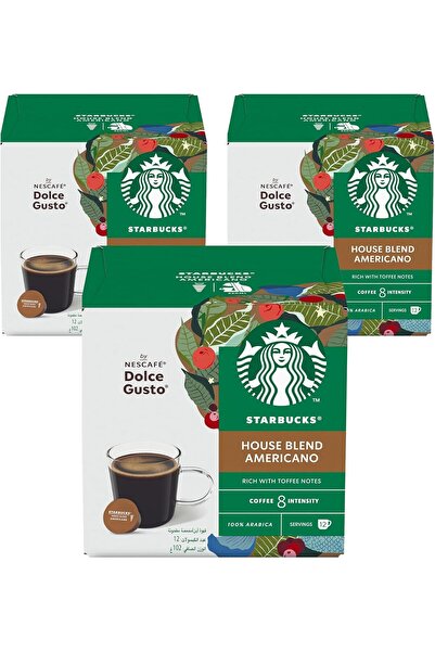 Starbucks Starbucks Dolce Gusto House Blend Medium 12 Capsules