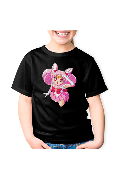 OEM Tricou copii Sailor Moon Chibiusa Pink Craciun