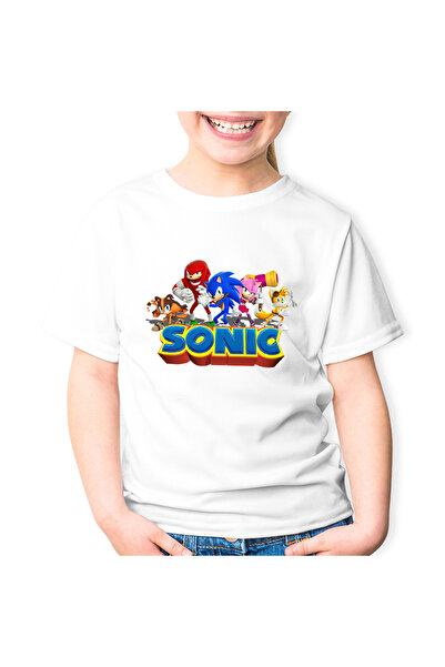 OEM Tricou copii Sonic the Hedgehog All Gang Crew Echipaj