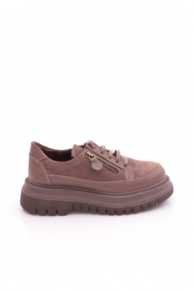 Mammamia D24Ka-3330 Women's Leather Casual Shoes