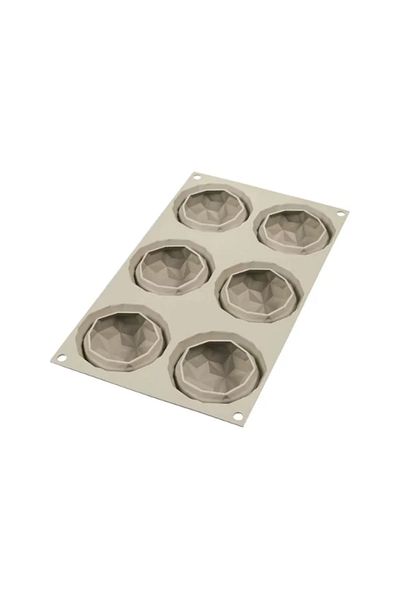 silikomart Forma din silicon, Mini Gemma, 6 cavitati