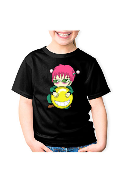 OEM Tricou copii Saiki K Chibi Bebe Anime Manga