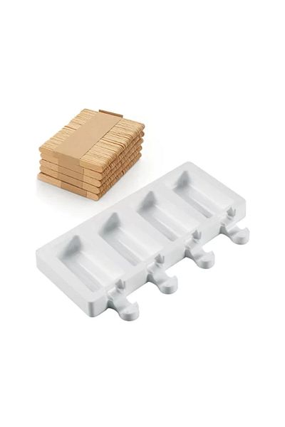 silikomart Silicone ice cream mold, Gel10m Mini Vintage, 4 cavities