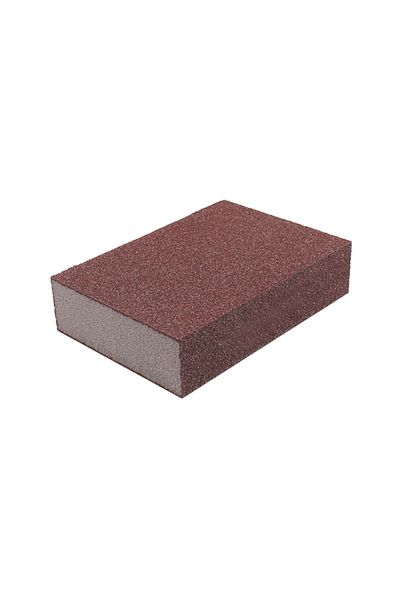 flores Sanding sponge, with emery, 25 x 70 x 100 mm, P40