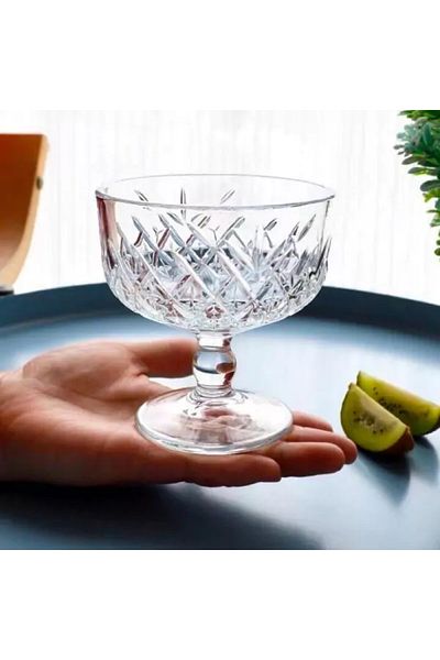 JJA Set of 2 Ice Cream and Dessert Cups, Timeless, 270 ml