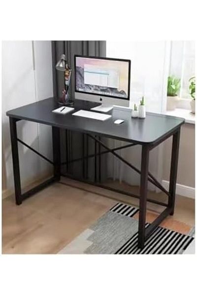 AGD Computer Desk Simple Design Multi-purpose Computer Table Study Desk Ergonomic Desk 120x60x73cm/B