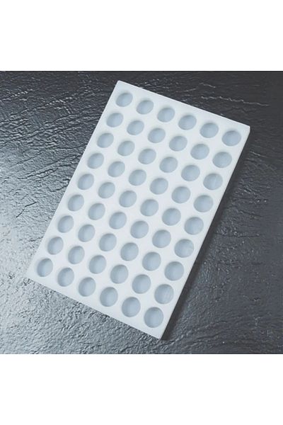 Pavoni Silicone mold for single-portions 54 cavities, Ø26x14h mm, Chocoflex