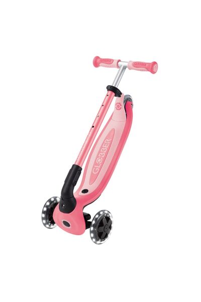 Globber IŞIKLI SCOOTER KOYU PASTEL PEMBE