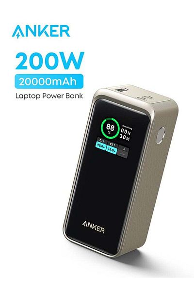 Anker 20000 mAh Prime Power Bank, 20,000mAh Portable Charger