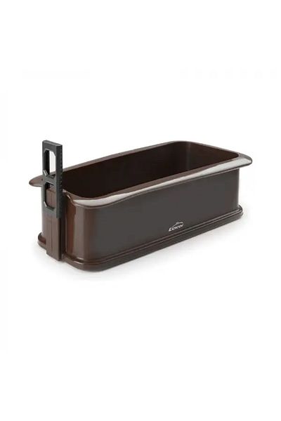 Lacor Forma din silicon rectangulara antiaderenta cu baza din sticla, 29x13 cm