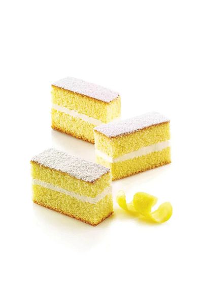 silikomart Silicone mini cake mold, Sf026, 12 cavities