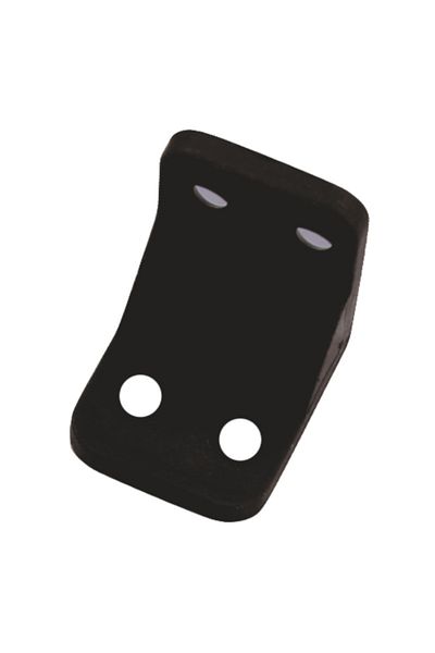 flores Plastic corner for countertop support, black, 26 x 26 x 26 mm, 4 pcs / set