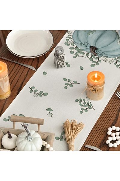Artoid Decorative tablecloth Artoid, 40 x 300 cm, pumpkin pattern, polyester, multicolor