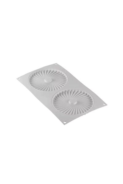 silikomart Silicone mold, Plisse 100, 2 cavities