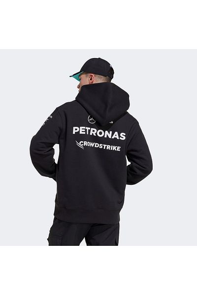 adidas Mer Tm Hood M Ανδρικά casual φούτερ JW5385 Μαύρο