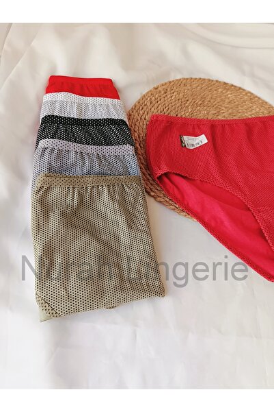 Tutkum Nurah Lingerie 5 Pack Polka Dot Women's Casual Panties