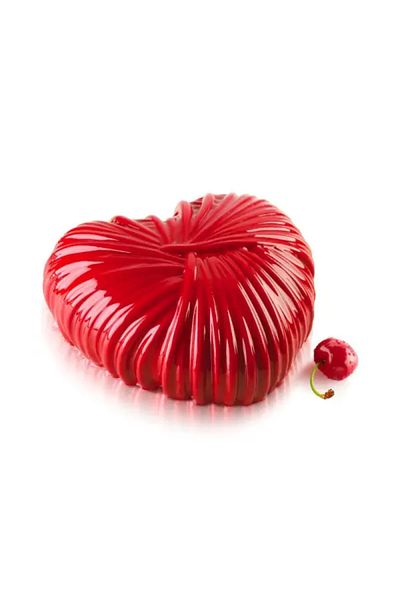 silikomart 3D silicone heart cake mold, Lovely, 18.2x17.3x6.8 cm