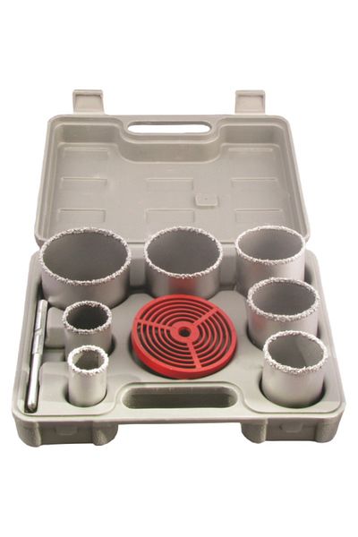 flores Carbide concrete cutter set, 9 pieces