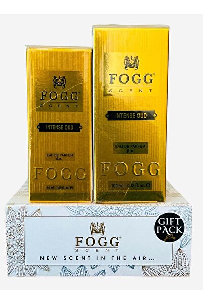 FOGG مجموعة هدايا برائحة العود المركزة (100 مل + 50 مل)
