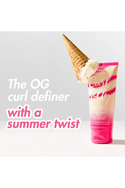 Umberto Giannini Curl Defining Gel, Curl Jelly Scrunching Jelly, Vanilla Gelato, Umberto Giannini, 200 ml Curl