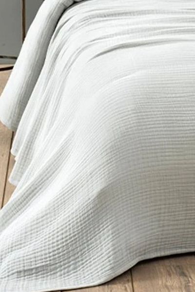 PANCHY CANKY 4 Layer Muslin Single Bedspread - Pique (150 X 200cm)