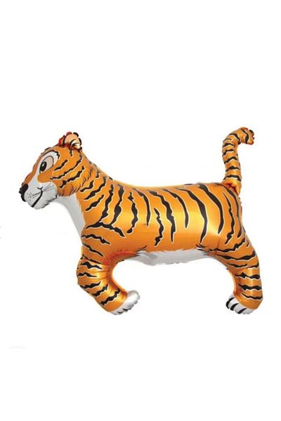 Çemrek Süs Parti Large Tiger Foil Balloon 95 cm