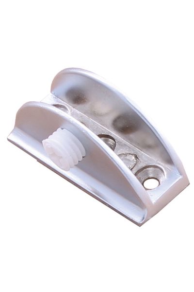 flores Glass shelf support, satin, 50 mm, 20 pcs / set